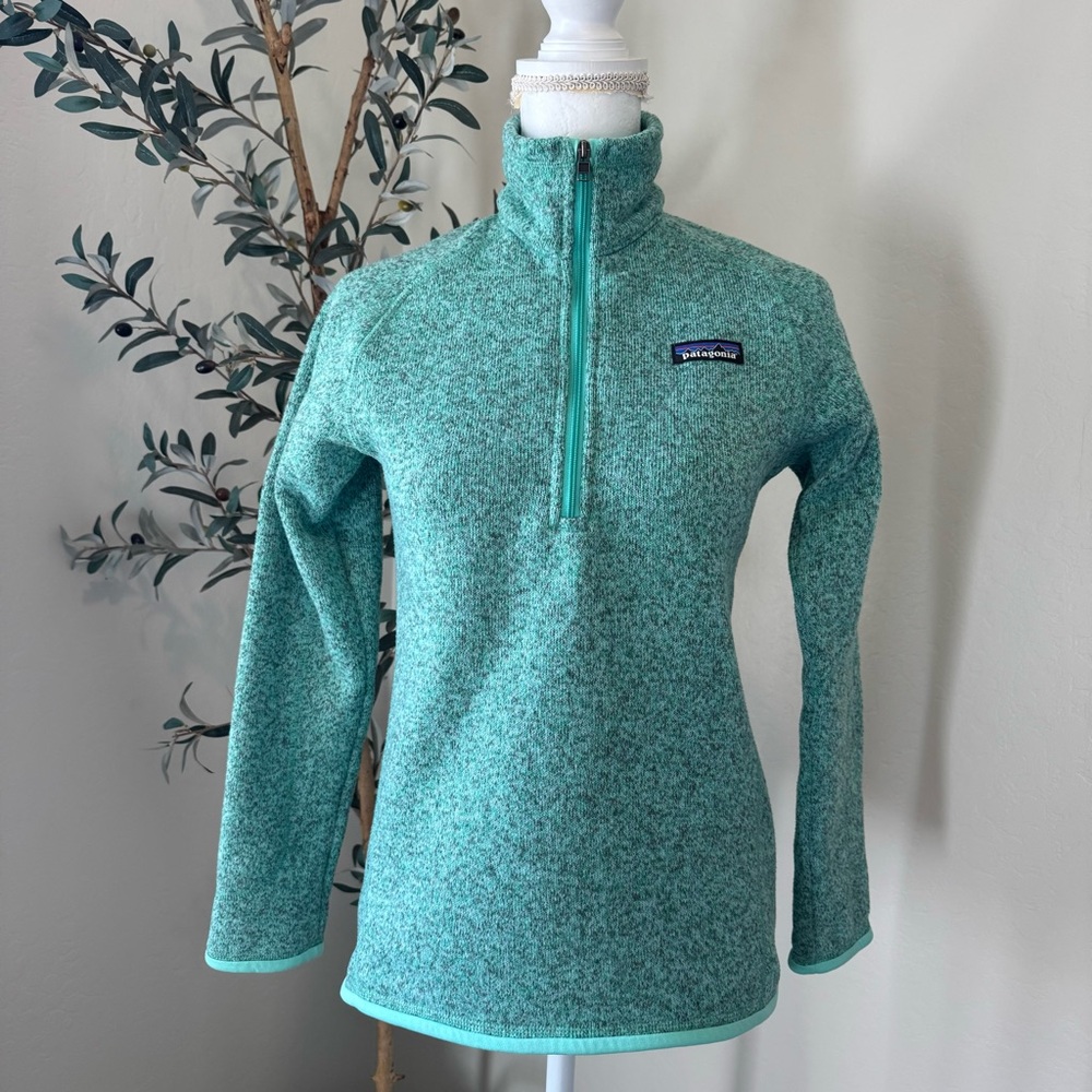 Patagonia Teal Better Sweater Pullover